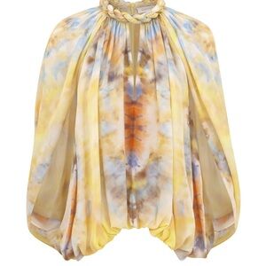 Zimmermann alchemy billow blouse